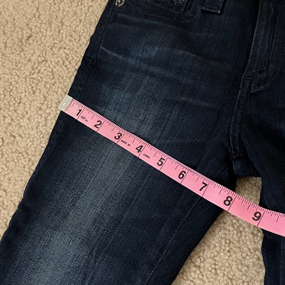 Big Star Alex Skinny Jeans, medium wash with fade, 00-0, 23-24, like new - Picture 6 of 9